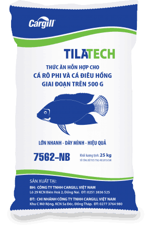 Thức ăn HH cho cá Rô Phi và cá Điêu Hồng 7562-NB