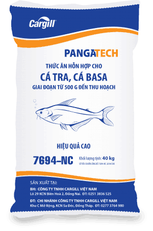 Thức ăn HH cho cá Tra, cá Basa 7694 ND