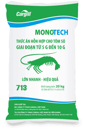 Thức ăn HH cho tôm Sú 713