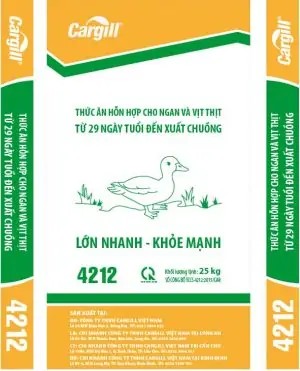 Thức ăn HH cao cấp cho ngan và vịt thịt 4212