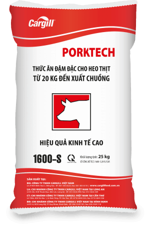 Thức ăn đậm đặc cho heo thịt 1900-S (Từ 20Kg đến xuất chuồng)