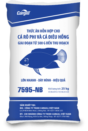Thức ăn HH cho cá Rô Phi và cá Basa 7594-NC