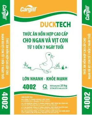 Thức ăn HH cho ngan và vịt con 4002