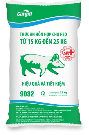 Thức ăn HH cho heo 9032 (Từ 15KG - 25kg)