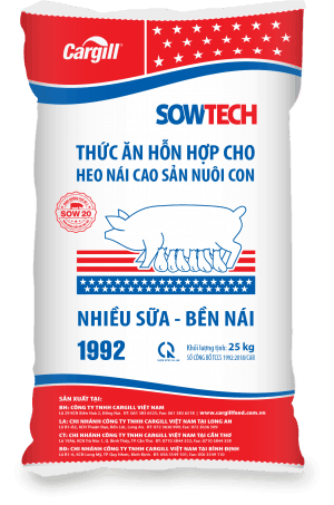 Thức ăn HH cho heo nái cao sản nuôi con 1992